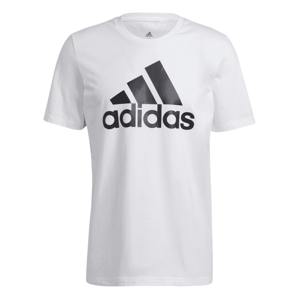 Adidas (M, White) Mens Essentials Big Logo T-Shirt