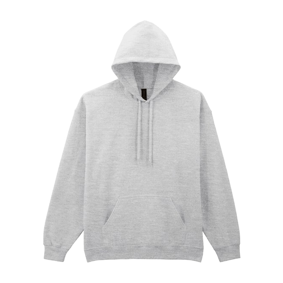 Gildan (Xl, Ash Grey) Unisex Adult Midweight Hoodie