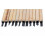 Wood Gouges Chisel Set 12-Piece Beige 2