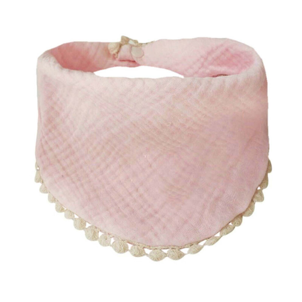 Baby gauze saliva towel Muslim double bib with pocket