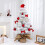Capino white flocked artificial Christmas tree 17.7 inch 7