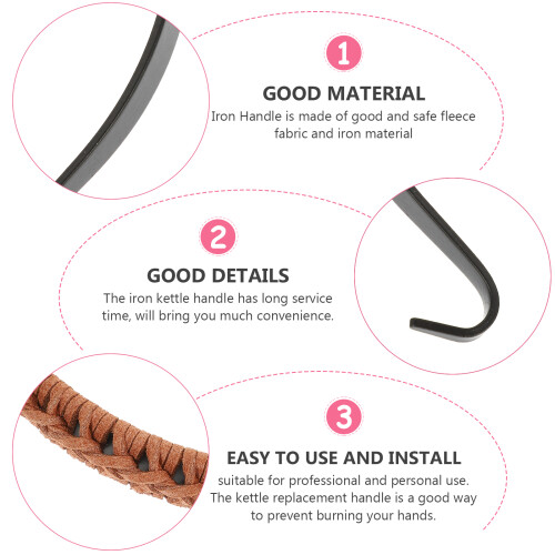 Teapot Handle Replacement Grip for Daily Use 2