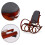 Rocking chair on skids ModernHome 8