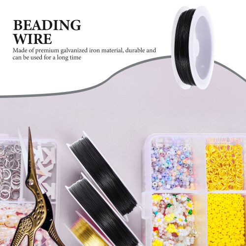 Non-Fading Black Galvanized Iron Wire for Floristry and 2