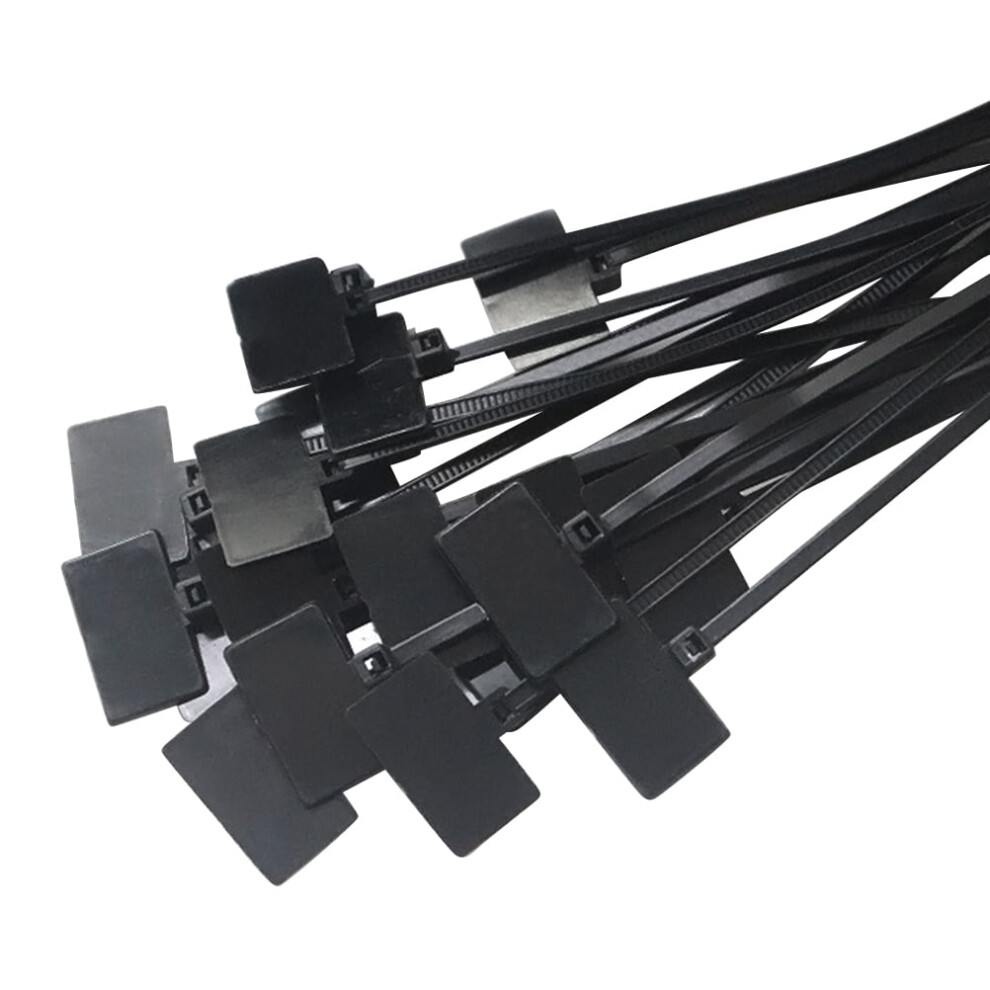 Nylon Zip Ties With Labels 4X150mm 250 Pcs 917087568234