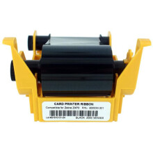 Zebra ZXP3 black monochrome ribbon 2000 prints