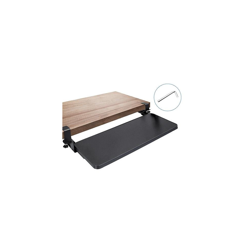 Keyboard Mouse Tray Under Desk Adjustable Slide Out 917087572354