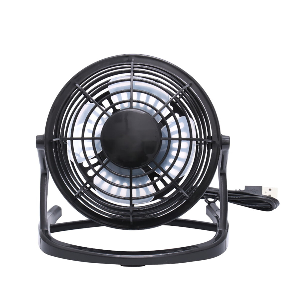 Ultra-Silent Mini Desk Fan Usb Powered Black 917087573139