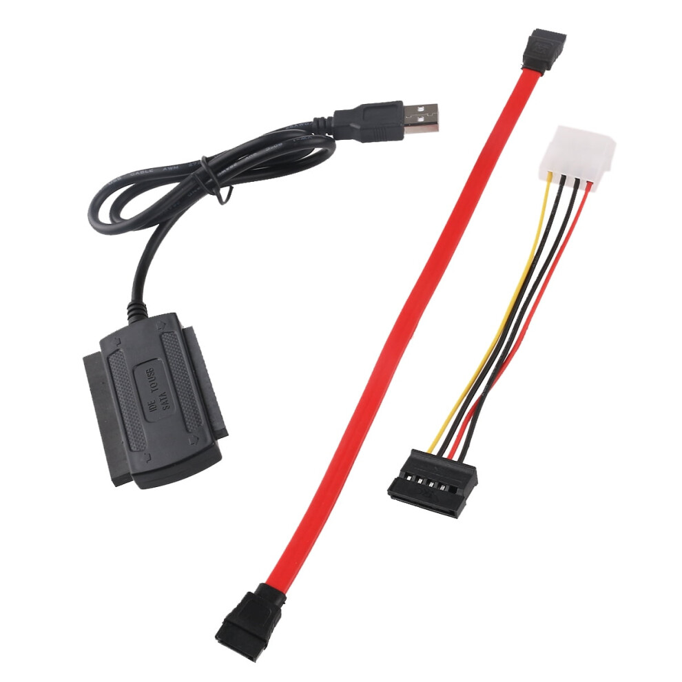 Usb 2.0 To Ide/Sata Hdd Converter Adapter For 2.5" And 3.5" 917087573511