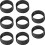 Tennis Racket Rubber Grip Rings 8 pcs 1
