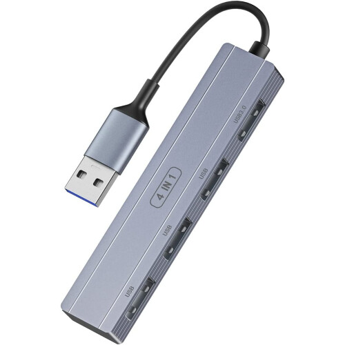 USB 3.0 hub 4-port ultra-slim data extender