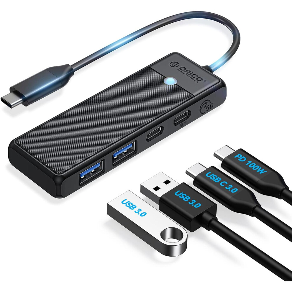 Usb-C Hub 4-In-1 With 100W Pd And 2 Usb 3.0 Ports 917087578639