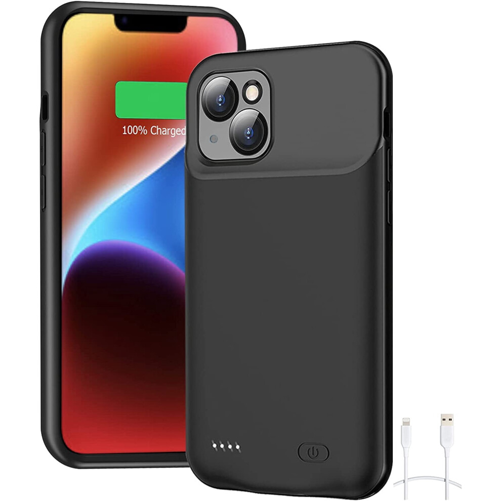 Iphone 14 Battery Case 7000Mah Ultra-Slim 9336866786279