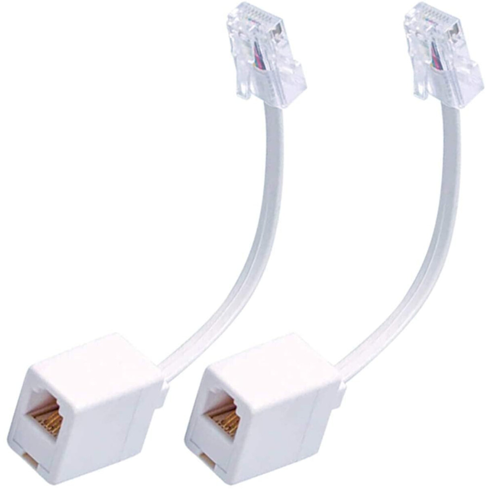Rj45 To Rj11 Converter Adapter 2-Pack 9336866785951
