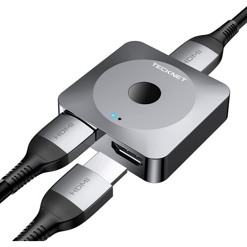 Διακόπτης HDMI 4Kx2K@60Hz, Διαχωριστής HDMI 1 είσοδος 2 έξοδος, Αμφίδρομος διακόπτης HDMI 2