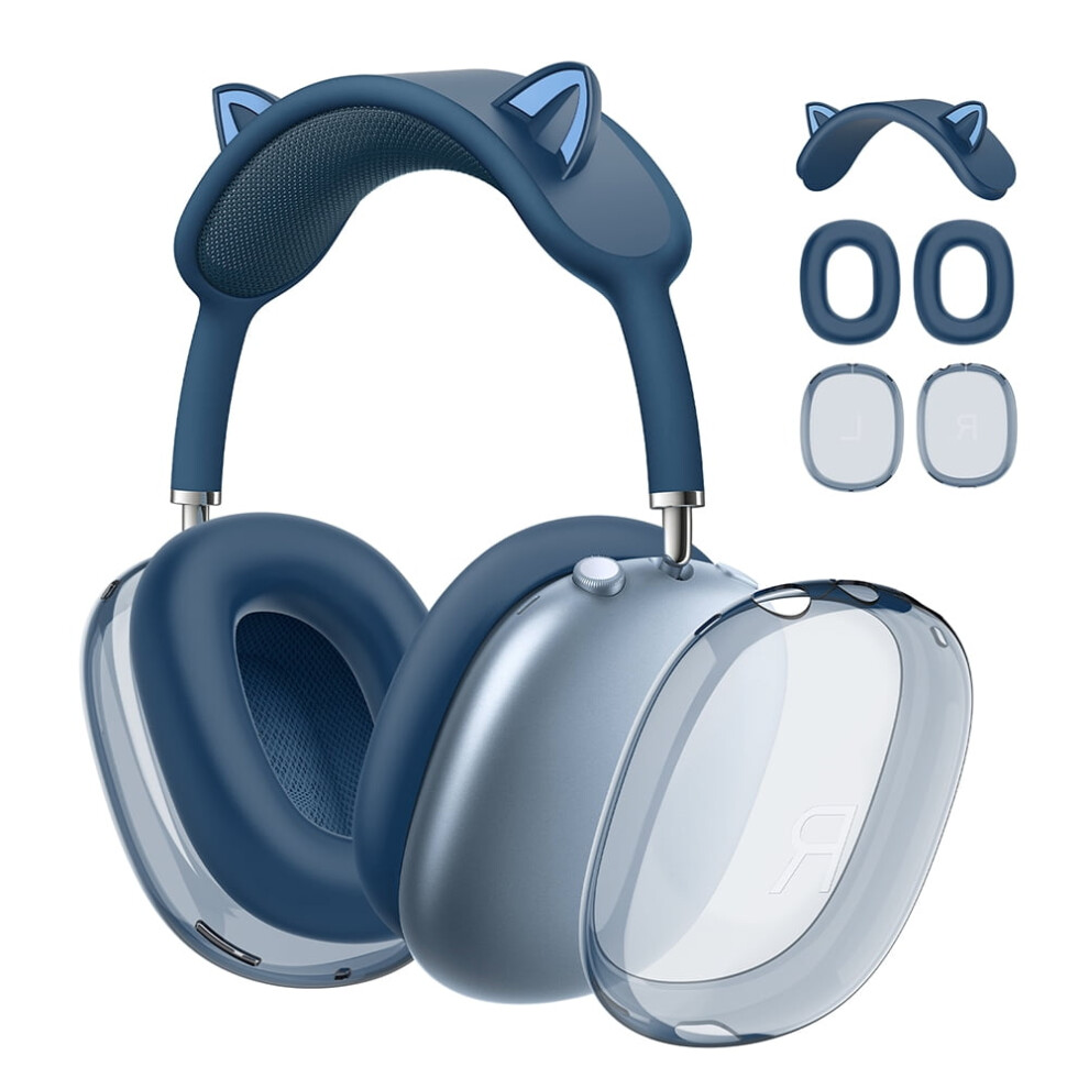 Cat Ears Airpods Max Cover Silicone Tpu 3-In-1 917087582438