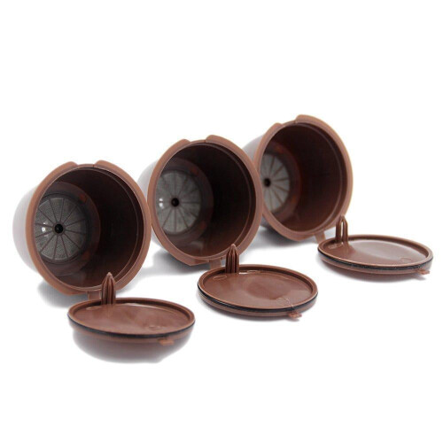 Nescafe Dolce Gusto refillable capsules eco-friendly 3 pcs