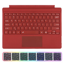 Wireless Bluetooth 5.1 Keyboard with LED Backlit Trackpad 1
