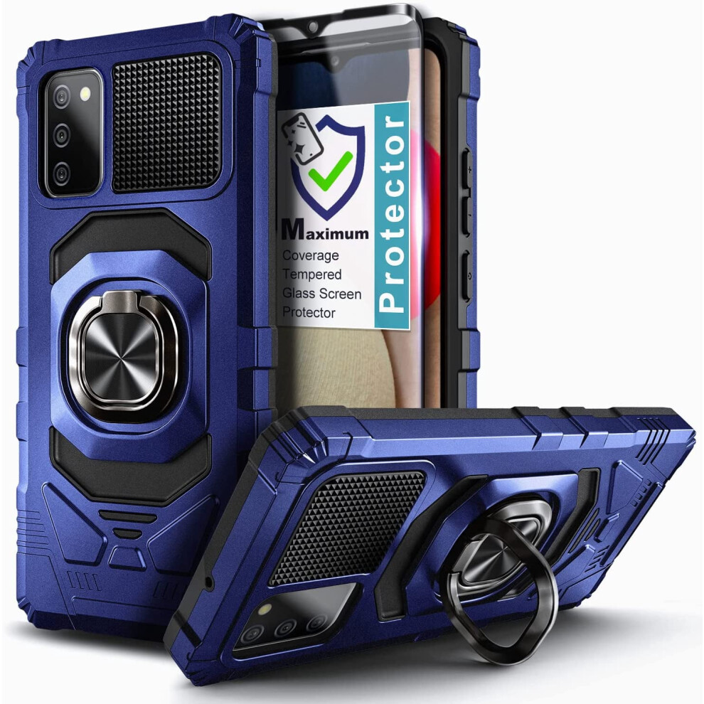 Samsung Galaxy A03s Case With Tempered Glass Screen 9336866789195