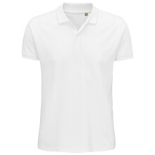 (3XL, White) SOLS Mens Planet Pique Organic Polo Shirt