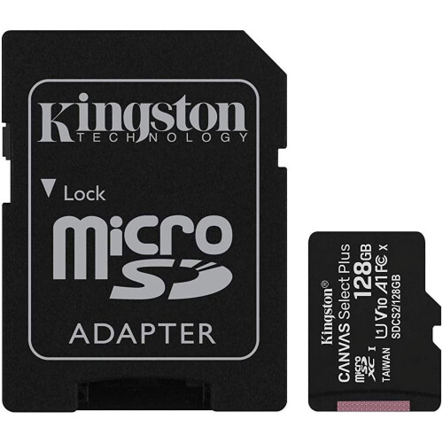 microSDXC Canvas Select Plus 128GB Class 10 memory card