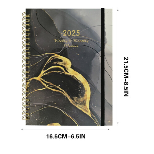2025Planner Σκληρόδετο6,5x8,5 ίντσες69 σελίδες 2
