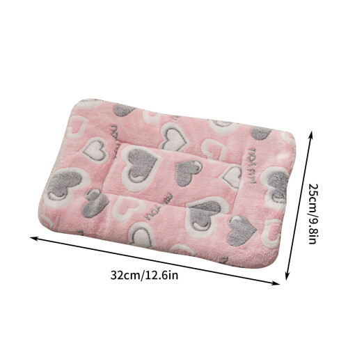 Couverture pour petits chiens, douce, réversible et lavable, 32 x 25 cm 2