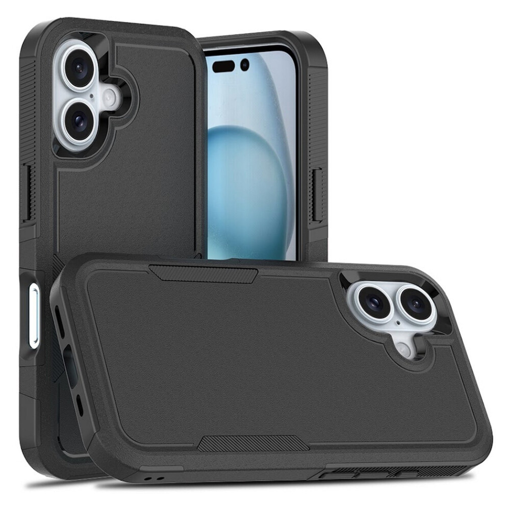 Iphone 16 Plus Shockproof Hybrid Case With Anti-Slip Grip 9336866799811