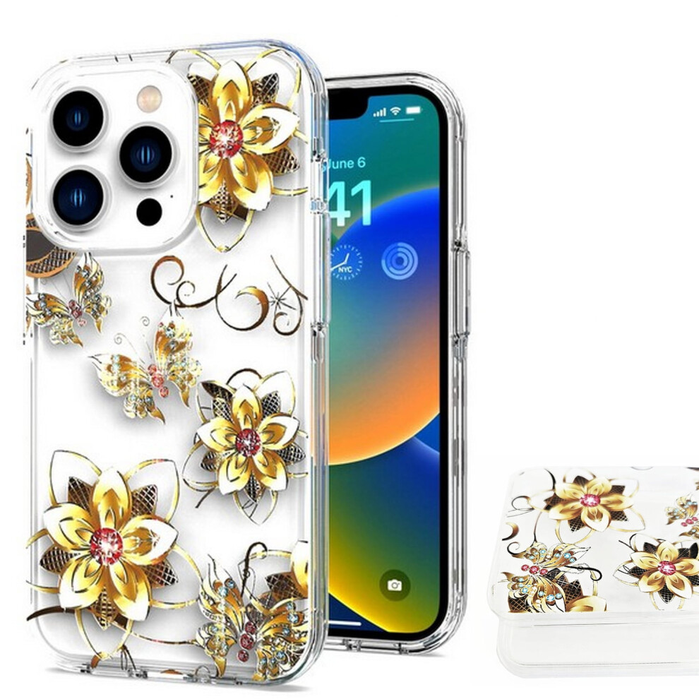 Transparent Dual-Layer Case For Iphone 16 Pro 6.3 Inch 9336866799590