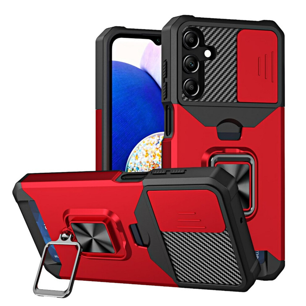 Shock Absorbing Case With Kickstand And Card Slot For 9336866799712