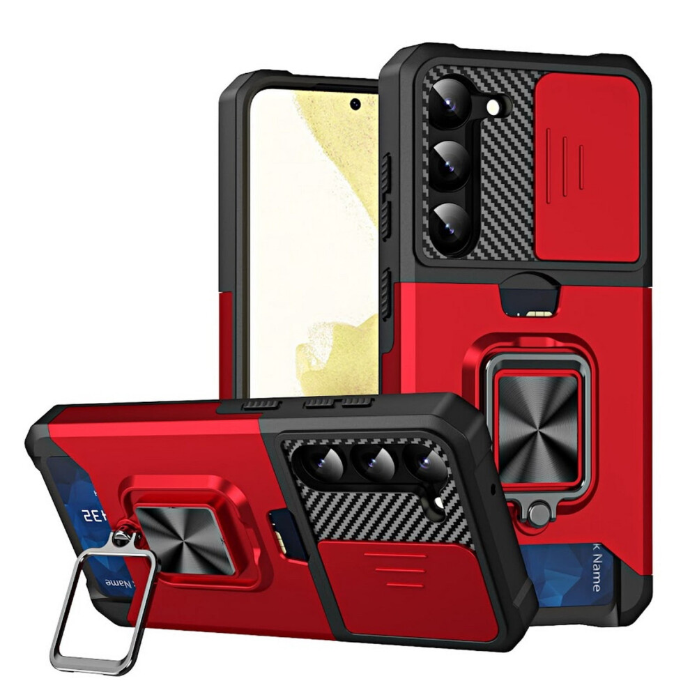 Shock Absorbing Case With Kickstand And Card Slot For 9336866799651