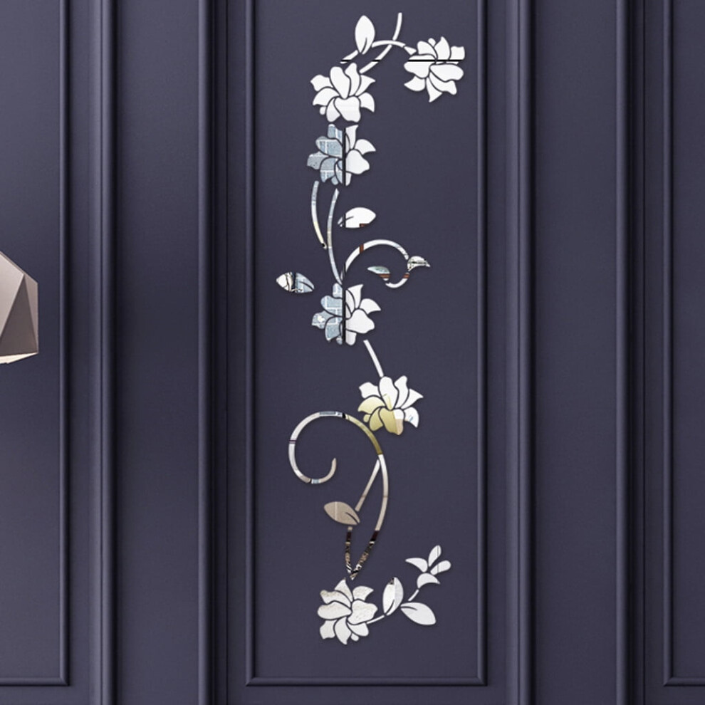 Voss 3D Acrylic Flower Wall Sticker 1 Piece 9336866803891