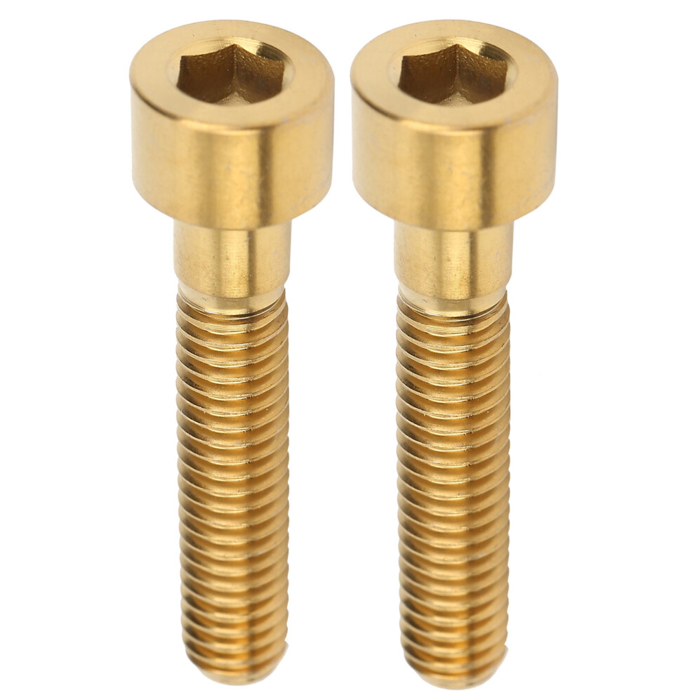 Bicycle Handlebar Stem Bolts M6x30mm 2 Pcs 917087579650