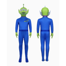(190) Toy Story Squeeze Toy Aliens Halloween Cosplay Costume Cloth