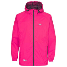 (4 UK, Sasparilla Pink Print) Trespass Womens/Ladies Qikpac Relaxed Fit Hooded Jacket