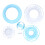 Cat Ball Tower Toy Interactive Detachable Track with 4