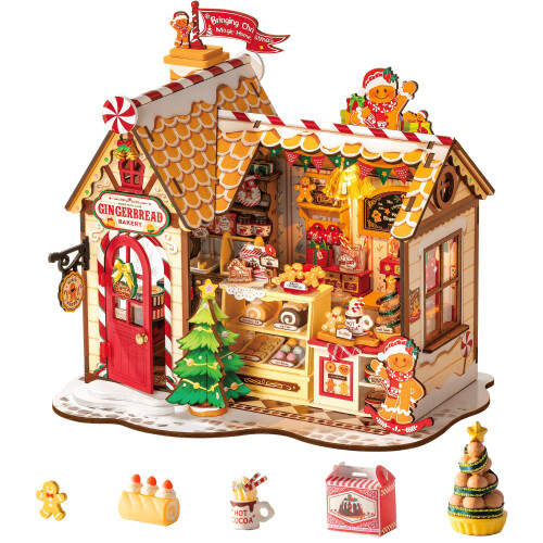 Rolife Gingerbread House DIY Miniature House