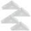 Heavy Duty Triangular Corner Brace 4 pcs 2