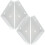 Heavy Duty Triangular Corner Brace 4 pcs 6