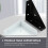 Heavy Duty Triangular Corner Brace 4 pcs 4
