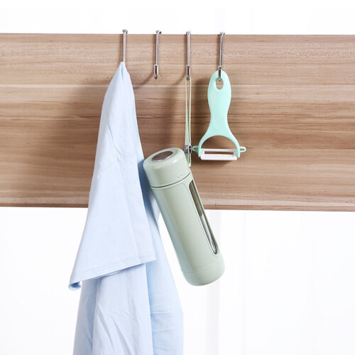 Over Door Hook Stainless Steel S-Shape 8PCS 1