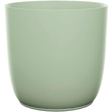 Flow Flowerpot 30cm Soft Mint Green Indoor Plant Pot with Classic Base Design