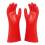 Work Gloves Insulating Rubber High Voltage 1 Pair 1