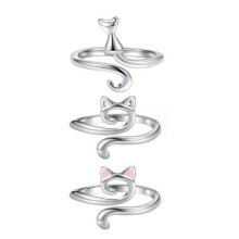 Kilisky crochet ring adjustable zinc alloy finger holder 3