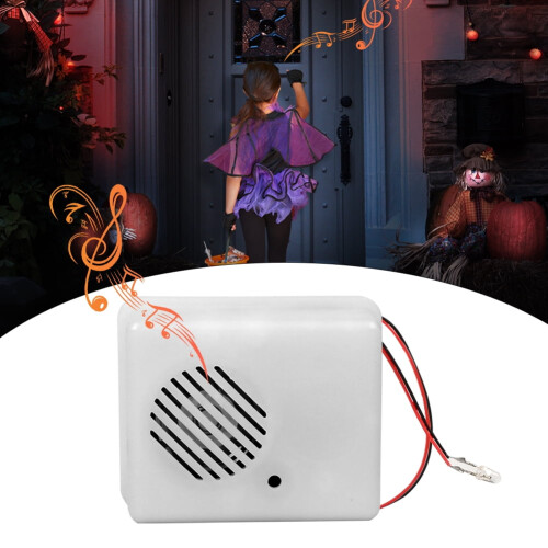 Halloween Sound Sensor Speaker Scary Screaming Prop 2
