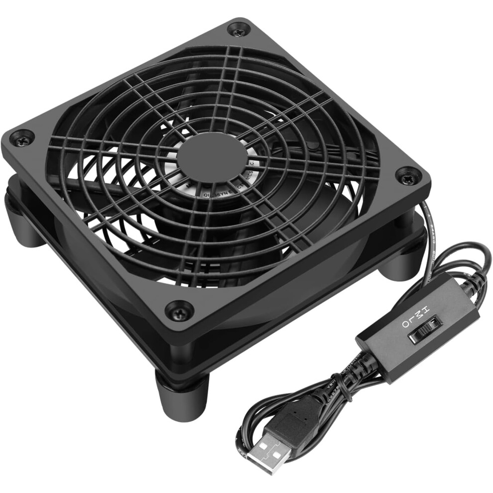 Usb Computer Fan 5V Quiet Cooling Fan With Speed Control 917087570640