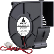 DC 12V brushless turbo blower fan 75mm x 30mm
