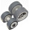 Brake Roller and Pick Roller Set for Fujitsu fi-6240Z 1