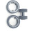 Scanner Brake and Pick Roller Set for Fi-7160, Fi-7180, 1