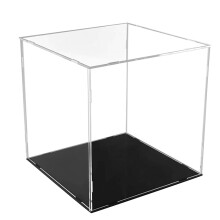Acrylic Football Display Case Transparent Stand